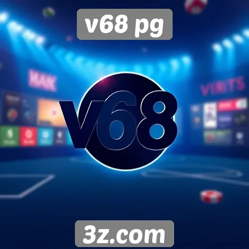 v68 pg oferece diversidade de jogos para todos os gostos