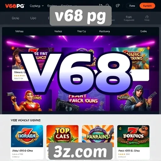 Plataforma v68 pg atrai novos usuários
